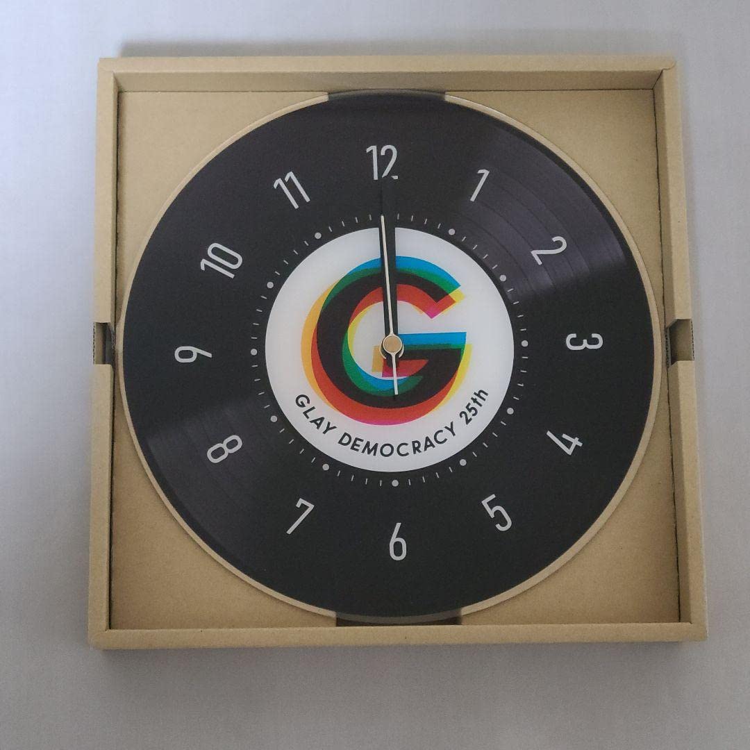 GLAYアクリルクロック GLAYアクリルクロック時計